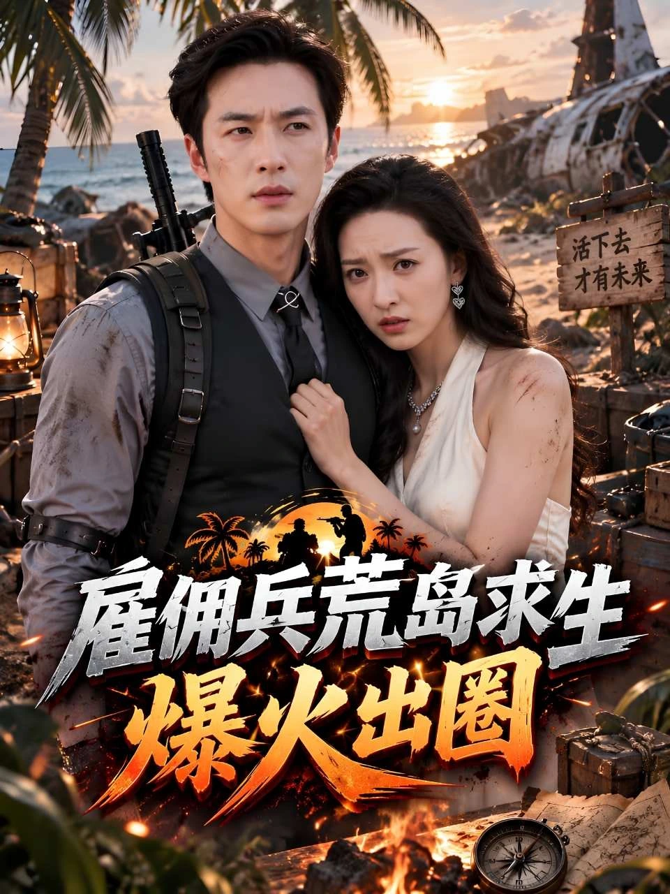 雇佣兵荒岛求生爆火出圈 · 第1季封面背景