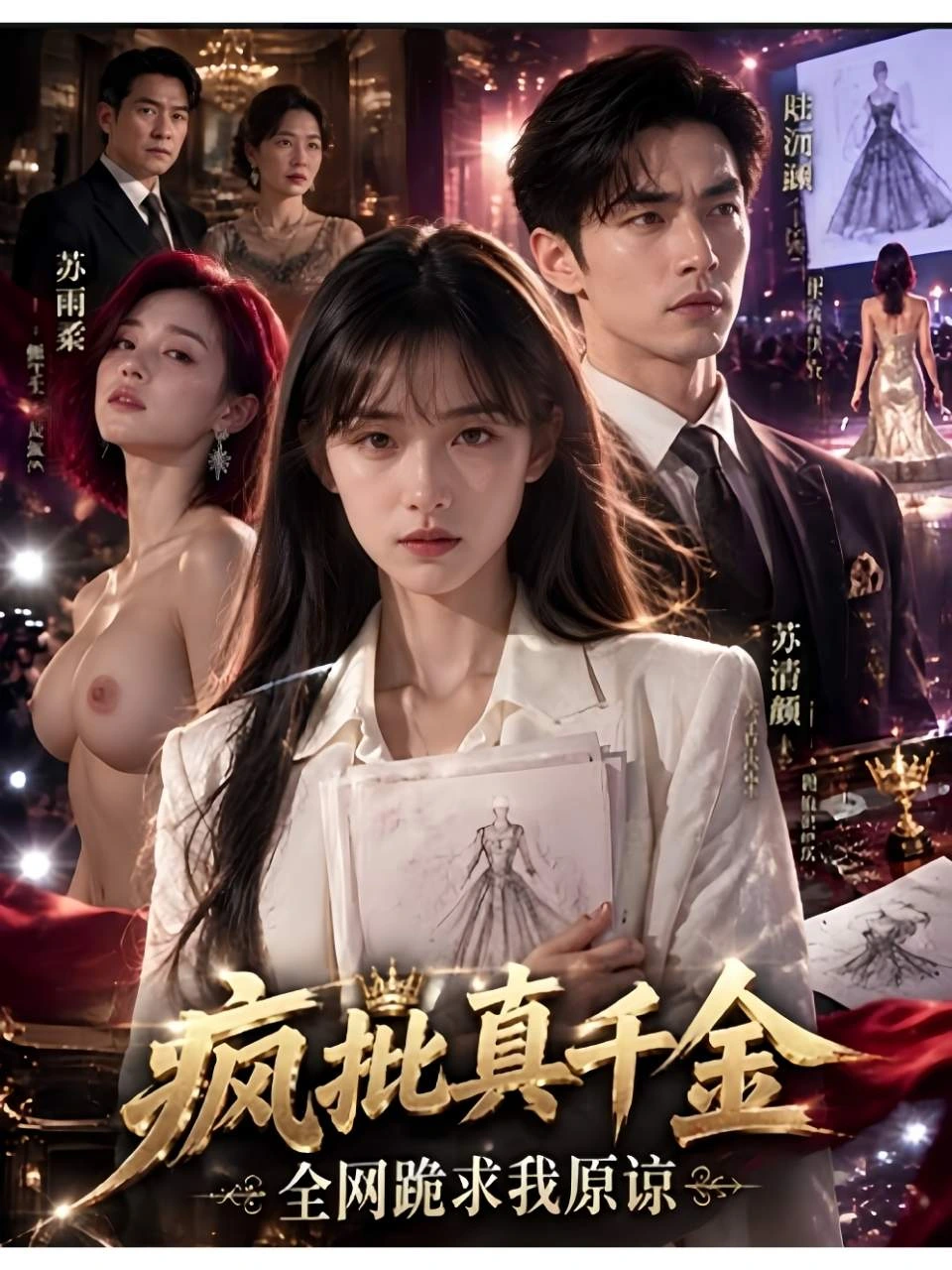 疯批真千金:全网求我原谅海报