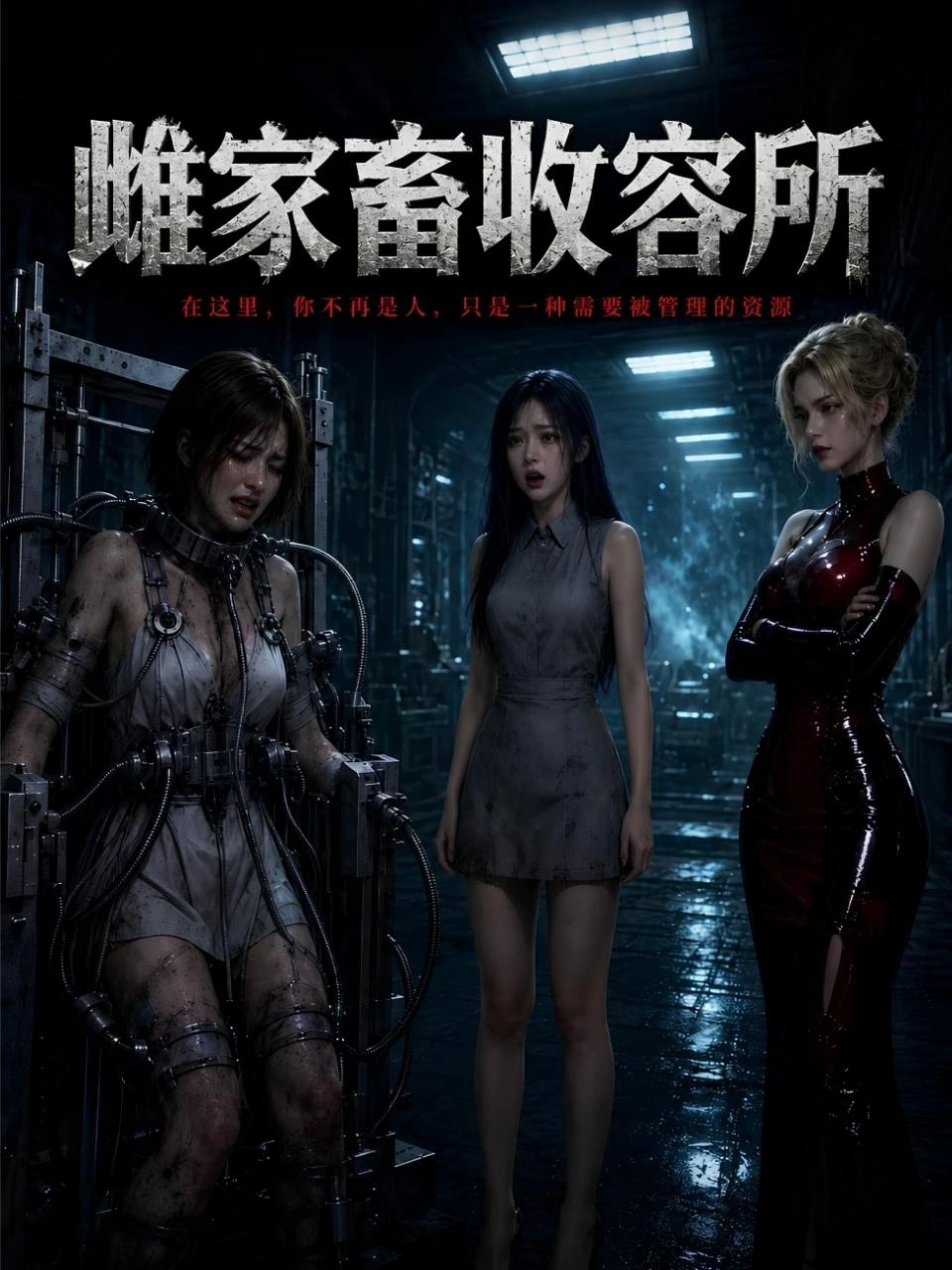 雌家畜收容所海报