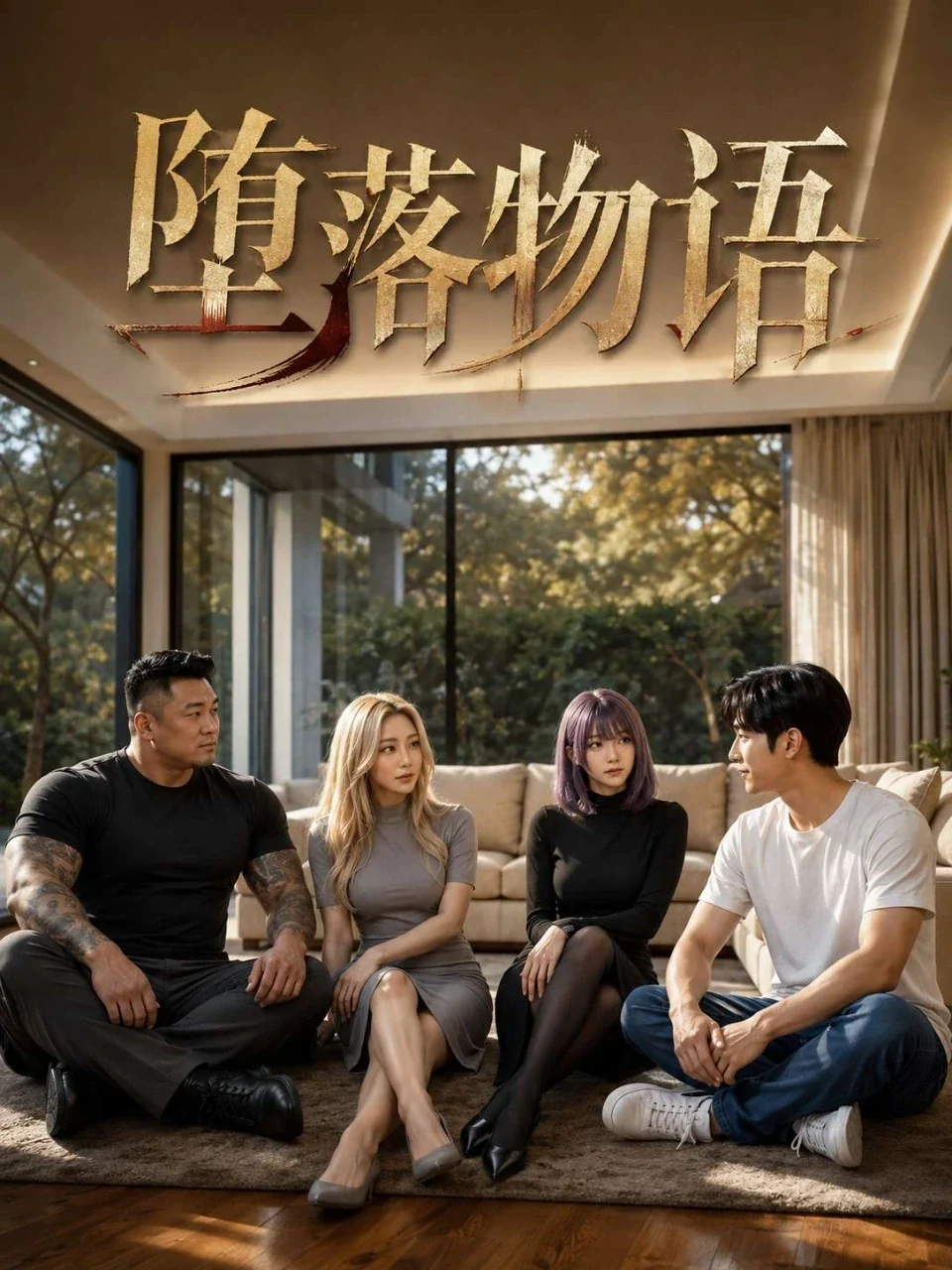 堕落物语海报