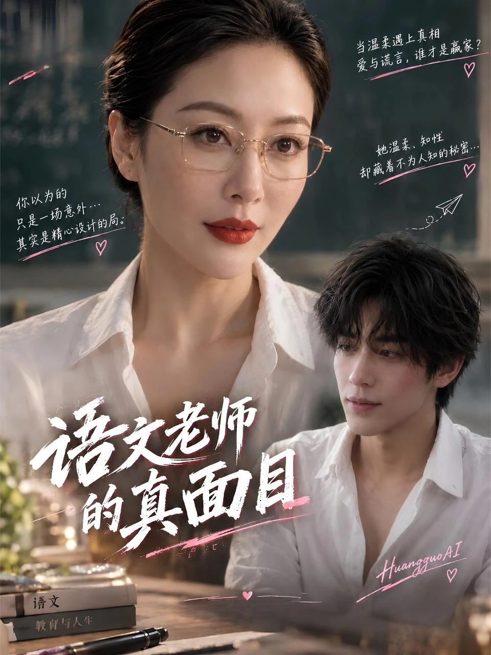 语文老师的真面目海报