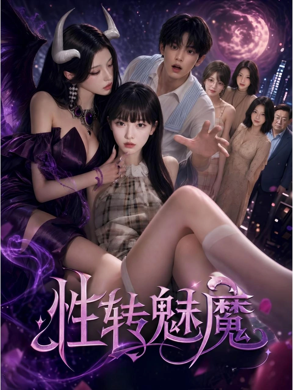 性转魅魔 · 第1季封面背景