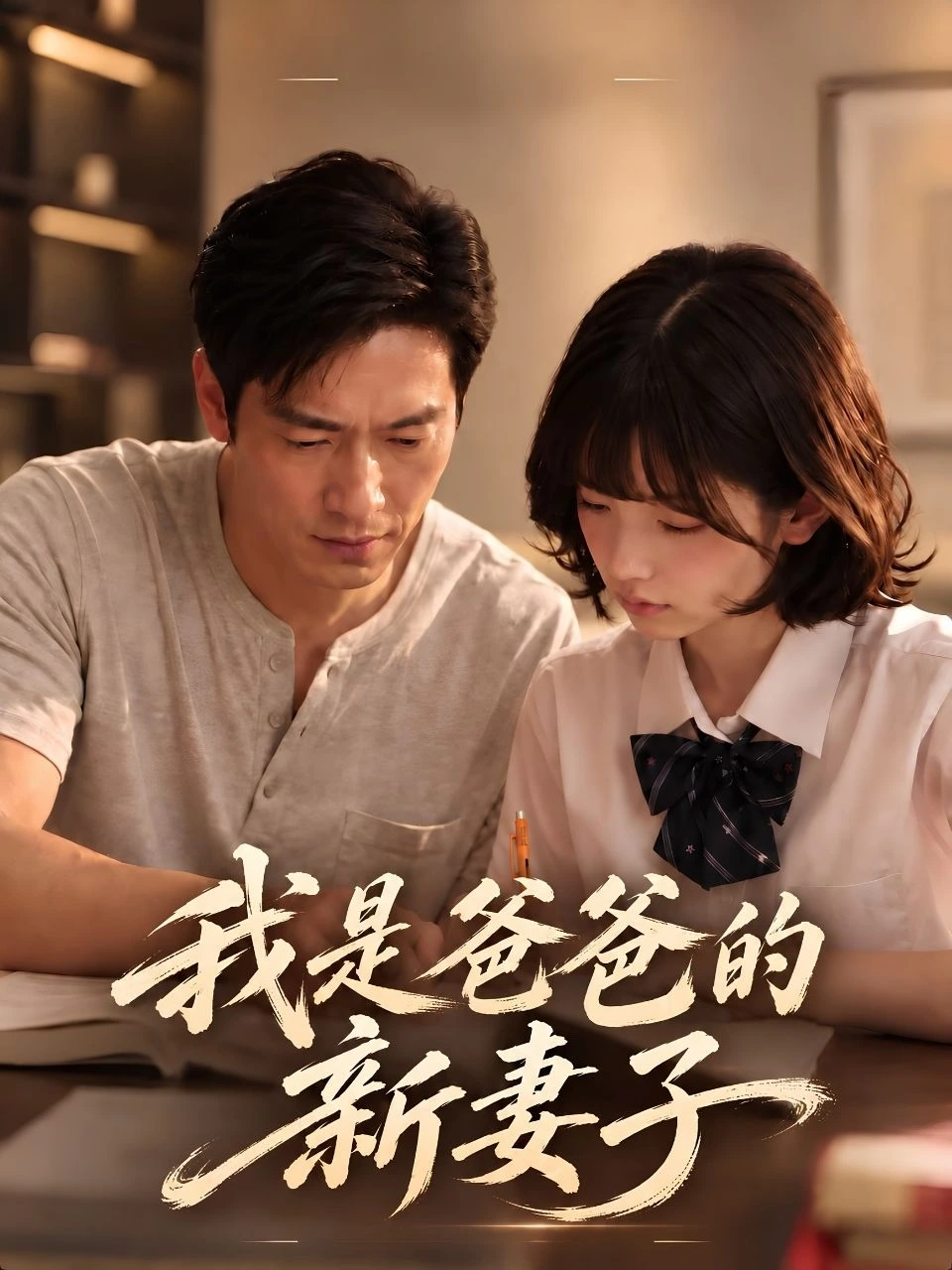 我是爸爸的新妻子海报
