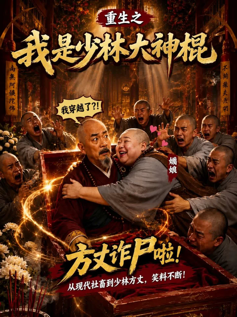 重生之我是少林大神棍海报