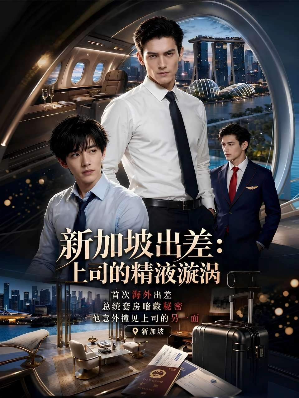 新加坡出差:上司的精液漩涡 · 第1季封面背景
