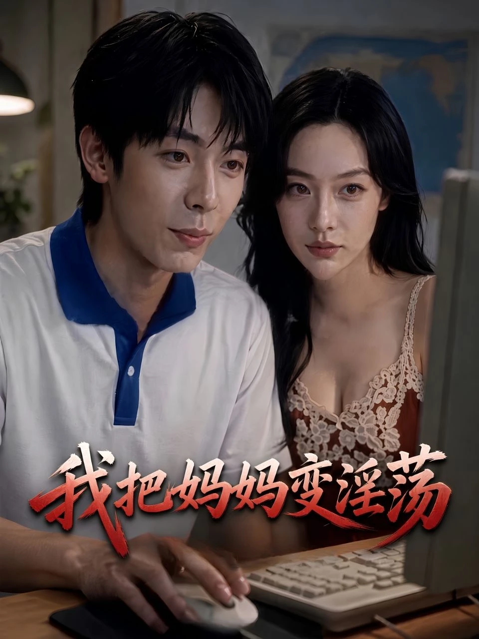 我把妈妈变淫荡海报