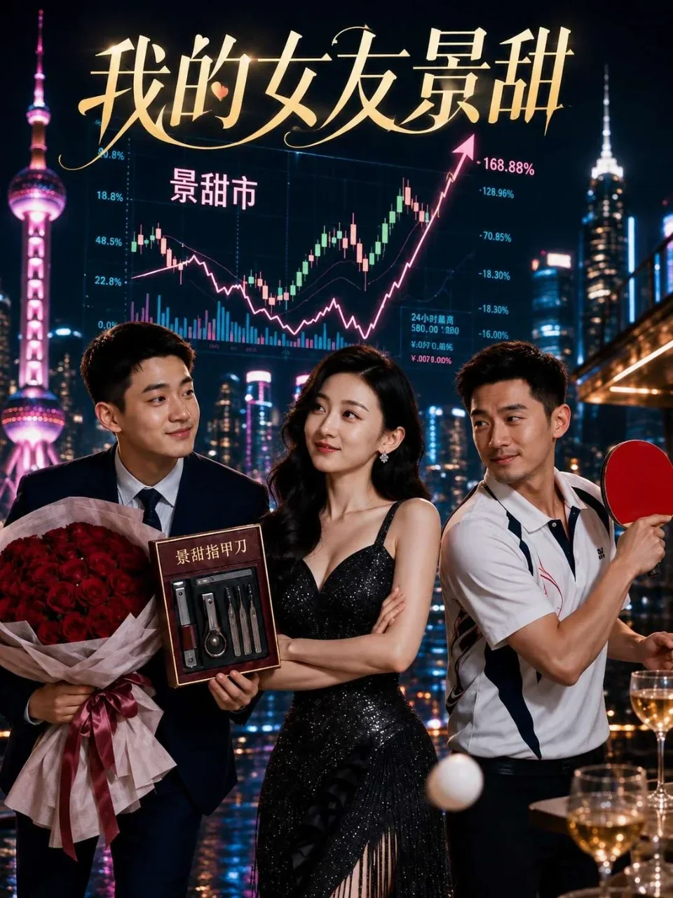 我的女友景甜海报