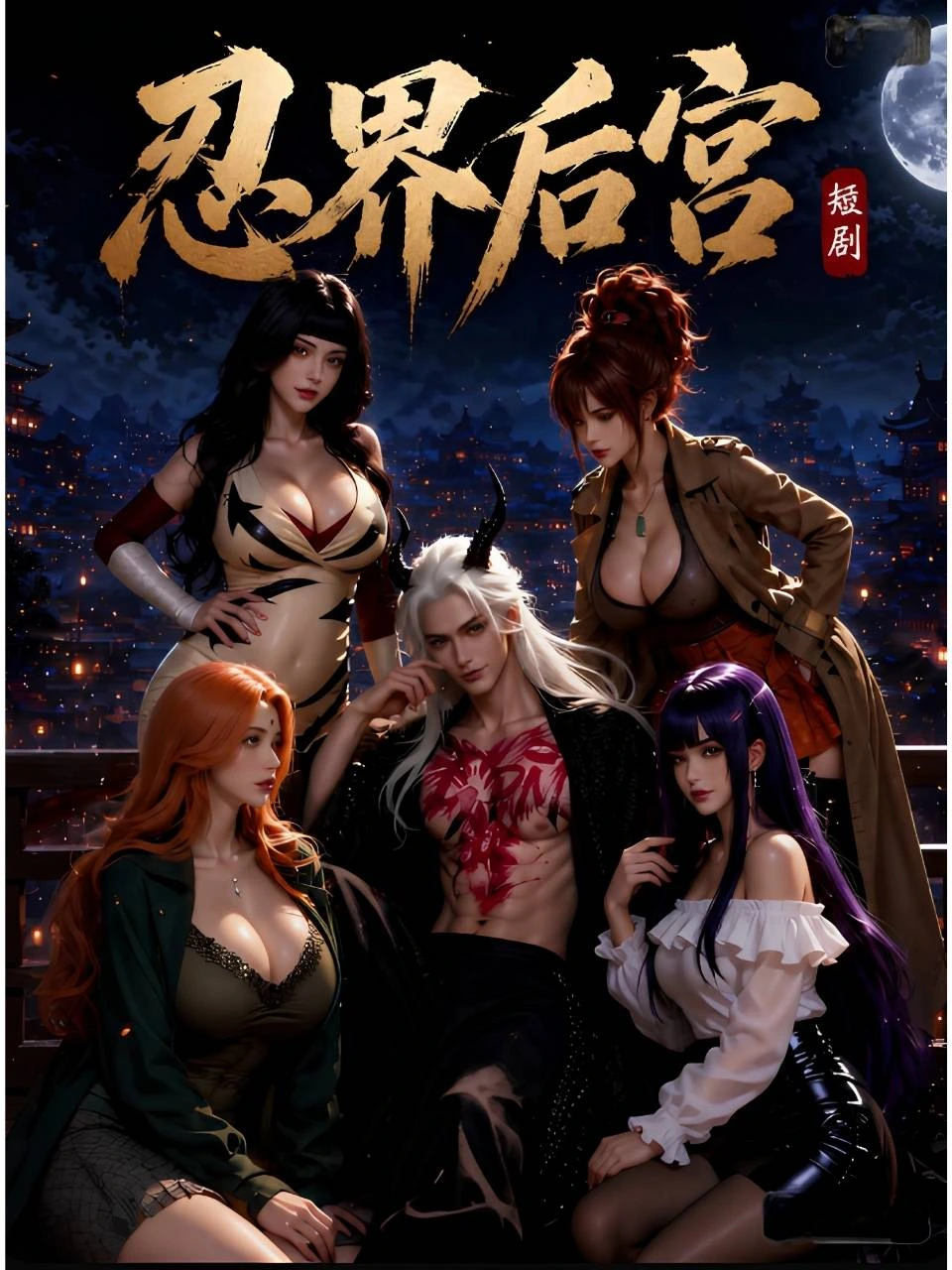 忍界后宫海报