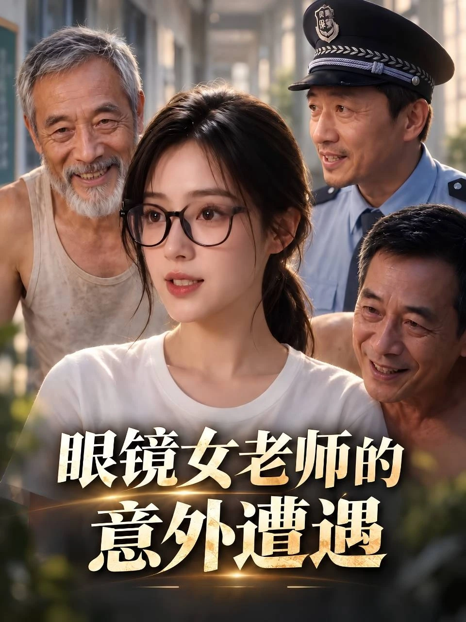 眼镜女老师的意外遭遇海报